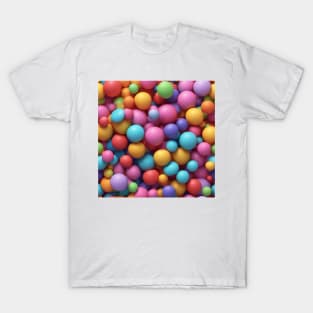 Puffy  Balls And Candy T-Shirt